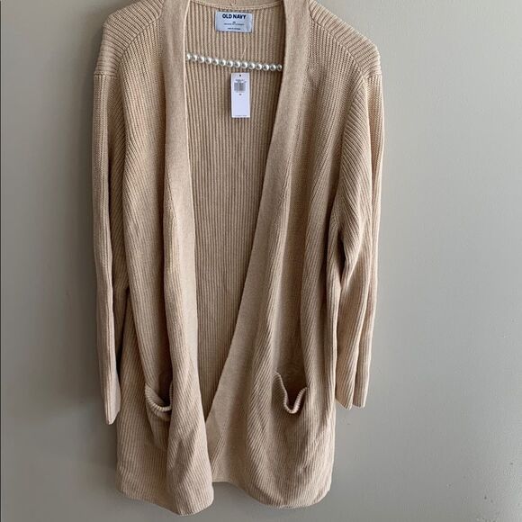 Old Navy Sweaters - Old Navy Women's Tan cardigan nwt size 2x